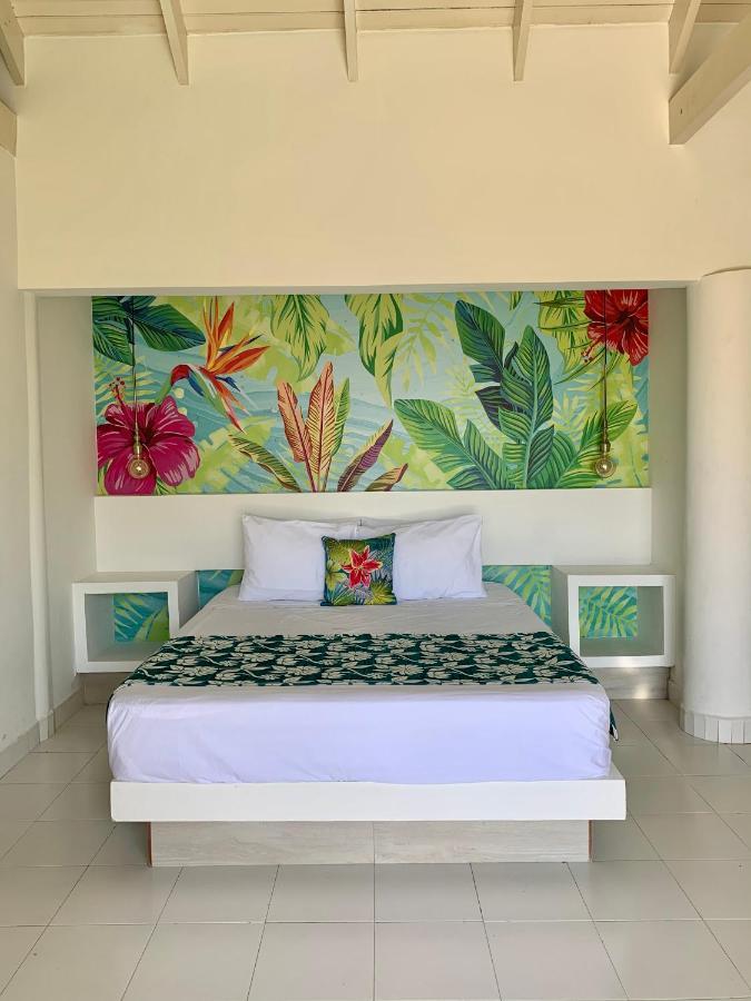 Casa De Las Flores Tropical San Andrés Exteriér fotografie