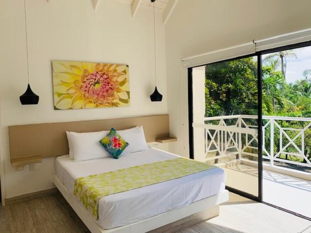 Casa De Las Flores Tropical San Andrés Exteriér fotografie